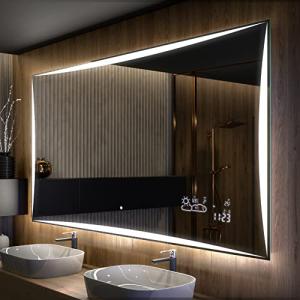 A ARTFORMA 100 x 80 cm Espejo de Baño con Iluminación LED -…