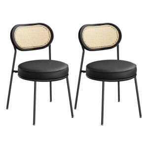 VASAGLE Sillas de Comedor, Juego de 2 Sillas de Cocina con…