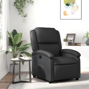 Gecheer Sillón Relax reclinable de TV, de piel auténtica, c…