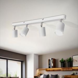 Sweier Lámpara de con 4 Techo Focos LED GU10, Iluminación á…