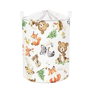 Clastyle 63L Cesta Ropa Sucia Infantil de Animales Oso Zorr…