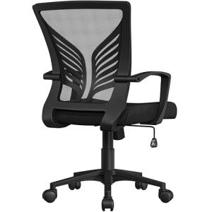 Yaheetech Silla de Oficina con Función de Inclinación, Sill…