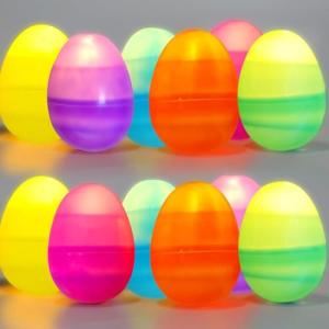 TaimeiMao Luces de Huevo de Pascua 12 Piezas, Luces Decorat…