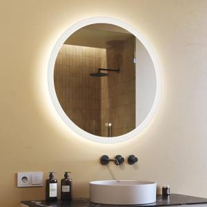 A ARTFORMA Espejo Redondo Bano con luz 80cm, Interuptor tac…