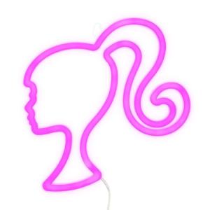 Paladone Barbie - Lámpara LED de neón con licencia oficial,…