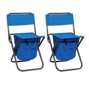 THE SECRET HOME - Conjunto de 2 Taburetes Portátiles con Re…