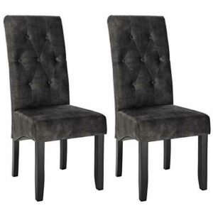 WOLTU Sillas de Comedor Set de 2 Sillas Cocina Estructura d…