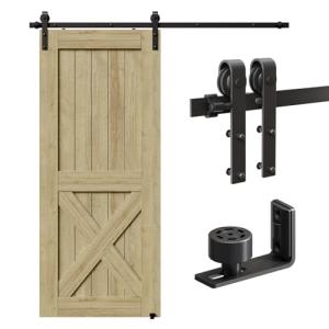 CCJH 6.6FT/2M Herraje para Puerta Corredera Kit de Accesori…