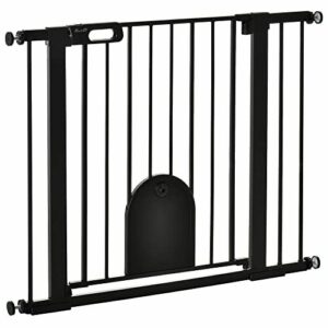 PawHut Barrera de Seguridad para Perros Mascotas 75-103 cm…