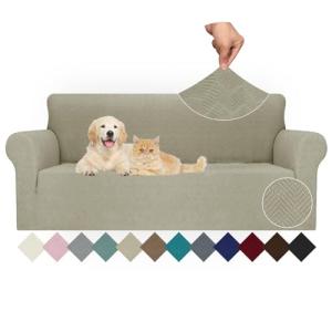 Ystyle Funda Sofa 3 Plazas Ajustable, Fundas para Sofa Elas…