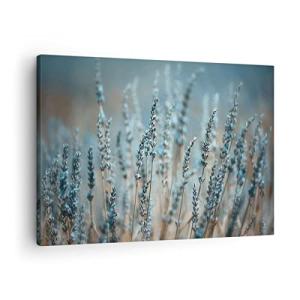 ARTTOR Lienzos decorativos Lavanda Cuchilla Flor Cuadro Sob…