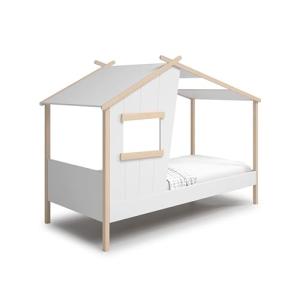 HABITMOBEL Cama Infantil CASITA NORDIKA 90CM Blanco/Cera Bl…