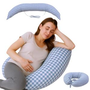 Mobiclinic®, Cojín de Lactancia y Embarazo, 3 en 1, Cintas…