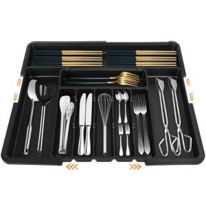 USHOP Cuberteros Para Cajon Cocina,Organizador de Cubiertos…