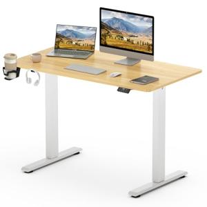 SANODESK Escritorio Elevable Eléctrico 110x60cm con Tablero…