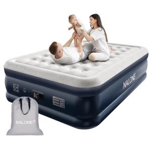 NALONE Colchón Hinchable,Cama Hinchable con Bomba de inflad…