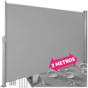 tectake® Toldo Lateral Retráctil, Separador de Ambientes Ex…