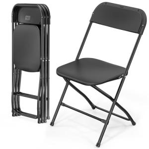 Bonnlo Set de 4 Sillas Plegables – Sillas de Comedor, Jardí…