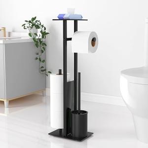 susswiff Portarrollos de papel higiénico de acero inoxidabl…