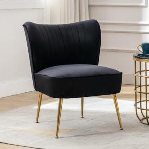 chairus Sillón Relax Tapizado de Terciopelo Silla Individua…