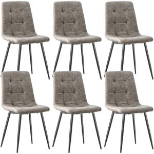 ANVOFONG Pack De 6 Sillas De Comedor,Tejido Técnico Sillas…