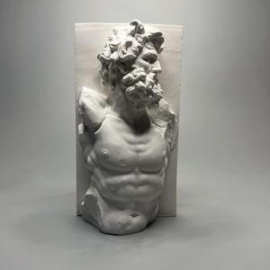 EASCHEER Escultura de estatua de busto griego de 5.2 pulgad…