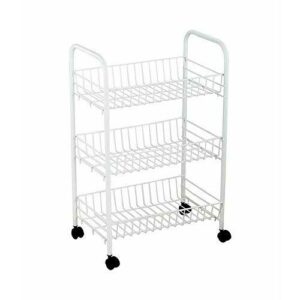 CONFORTIME Multicolor Carrito Verdulero Blanco, Talla única