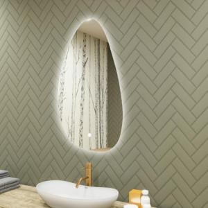 A ARTFORMA – Espejo de baño con iluminación – Espejo de bañ…