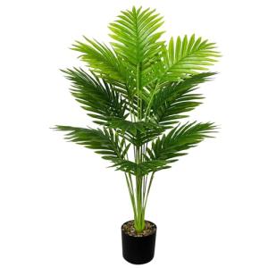 AIVORIUY Planta de Palma de Areca Artificial con Maceta Pla…