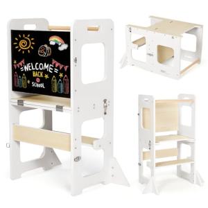 Labebe Torre de Aprendizaje, Montessori Torre Plegable per…