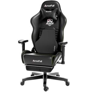 AutoFull Silla Gaming Sillón Gamer Ergonómico Silla Gamer C…