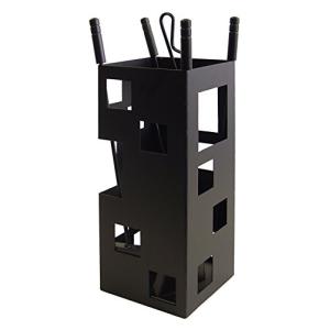 Imex El Zorro – Juego de Chimenea Cuadrado con Útiles Negro…