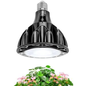 36W LED Lights, Espectro Completo Grow Light,6000K Lámpara…