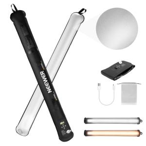 NEEWER BÁSICO 21W Tubo Luz LED Manual 35.5"/90cm, Iluminaci…