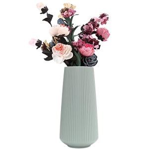 1 Pcs Jarrones de Plástico, Florero Decorativo para Sala de…
