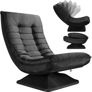 CASARIA® Sillón Relax Respaldo Ajustable Giratorio 360° has…