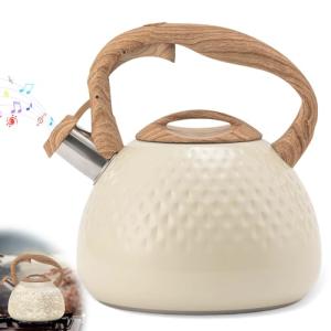 GOMETY Hervidor de agua moderno de inducción, 3 L de acero…