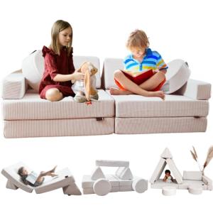 Sofá Infantil Modular para niños - Sofa Cama 2 plazas Plega…