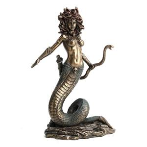 BY SIGRIS Signes Grimalt Figura Sirenita Dorado de Resina |…