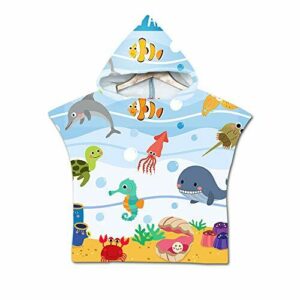 Chickwin Poncho Toalla de Baño con Capucha para Niños, Toal…