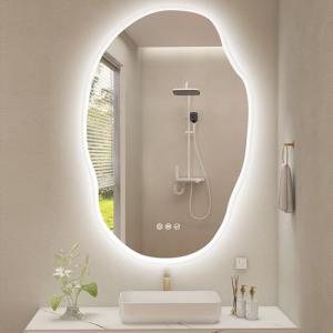 S'bagno Irregular Espejo Baño con Luz 60x90cm, Espejo Baño…