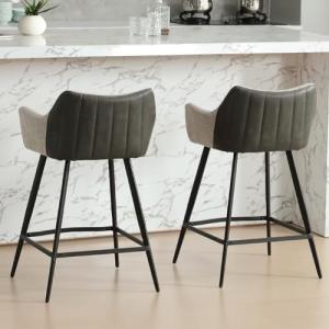 chairus Taburetes de Bar Moderno Juego de 2 Taburetes de Mo…