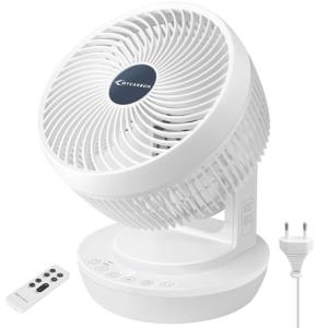 MYCARBON Ventilador Silencioso Ventilador de Mesa con Contr…