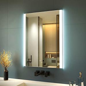 GANPE Espejo de baño LED, Espejo de Maquillaje montado en l…