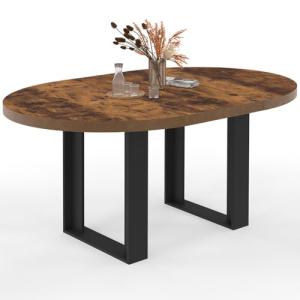 IDMarket Phoenix - Mesa de comedor extensible redonda de 4…