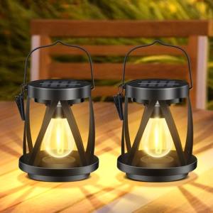 Liuyife 2 Piezas Farolillos Solares Exterior Colgantes, Far…