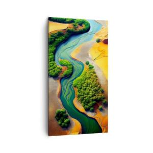 Lienzos decorativos Paisaje Naturaleza Río Cuadro Sobre Lie…