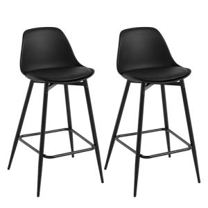 Klihome 2X Taburetes Cocina, Taburetes Bar, Taburetes Altos…