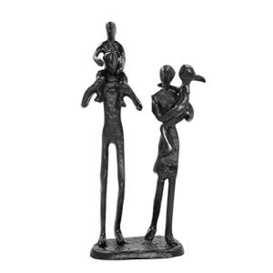 Aoneky Estatua Familiar de Metal - Figura Decorativa de Fam…