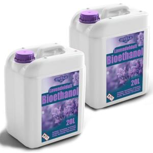 Bioetanol 96,6% 40L | Bio Alcohol Lavanda Aroma 96,6% 2x20L…